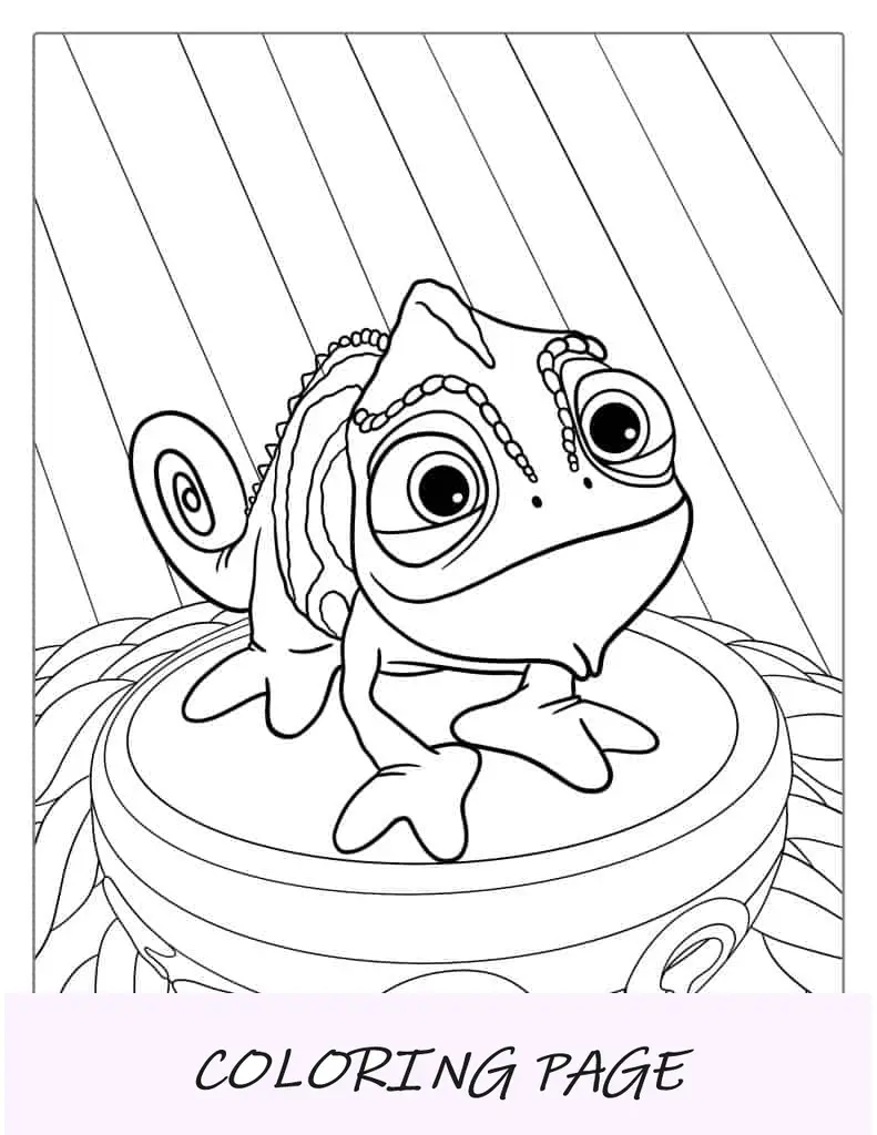 Pascal de Enredados para colorear