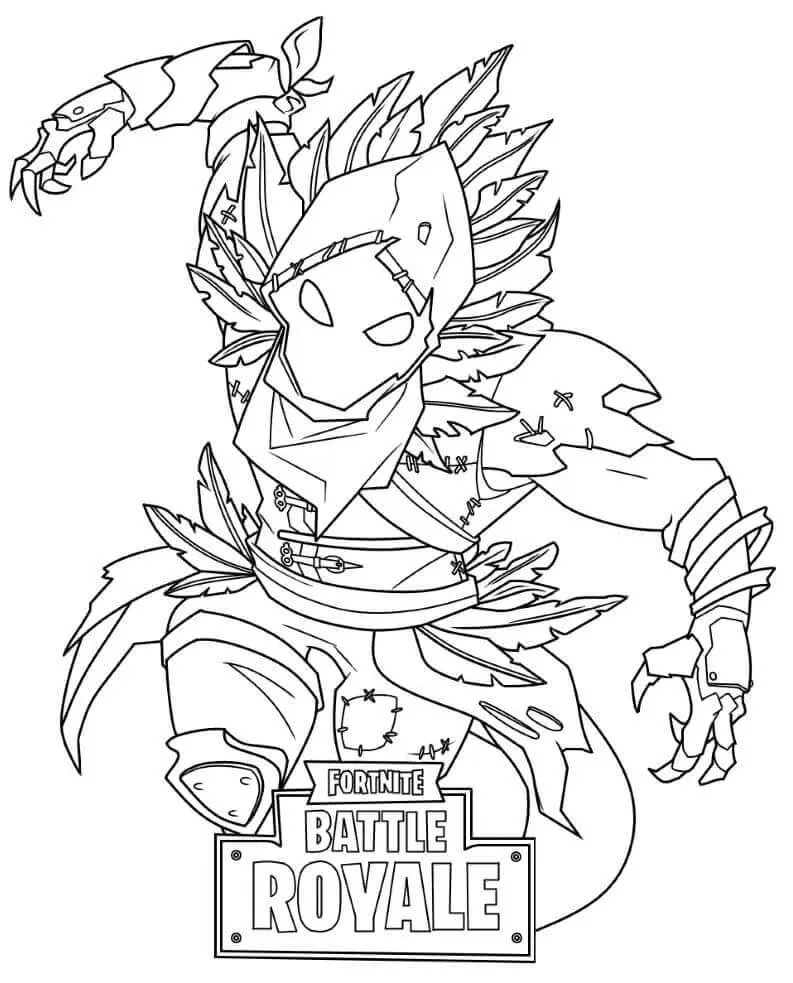 Printable Fortnite Coloring Pages