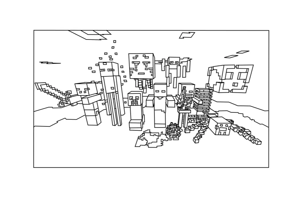 Minecraft Coloring