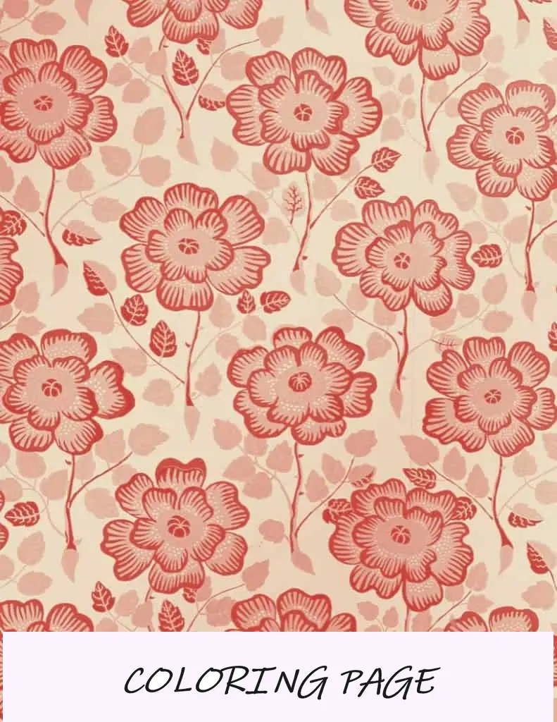 Papel de embrulho floral para impressão