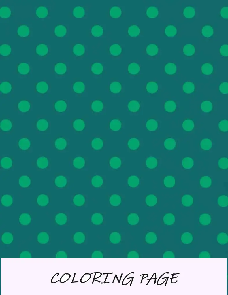 Papel de embrulho de bolinhas verdes