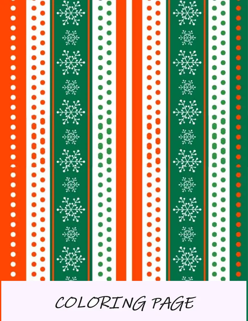 Papel de embrulho de Natal verde e vermelho
