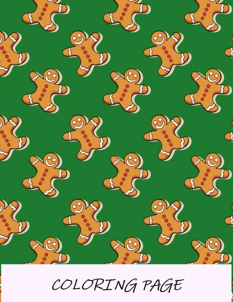 Papel de embrulho Ginger-Bread-Man