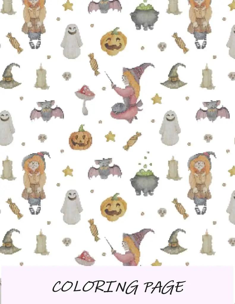 Papel de embrulho Pixel-Halloween