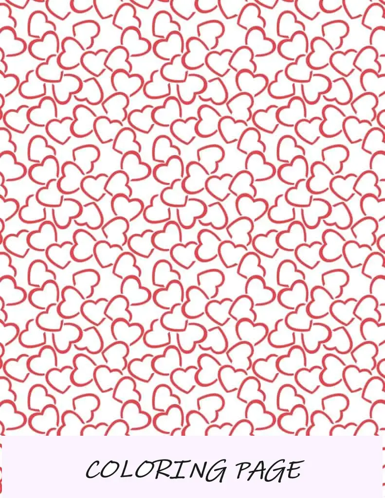 Papel de embrulho de amor-coração