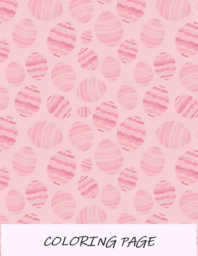 Papel de embrulho de ovo de Páscoa rosa
