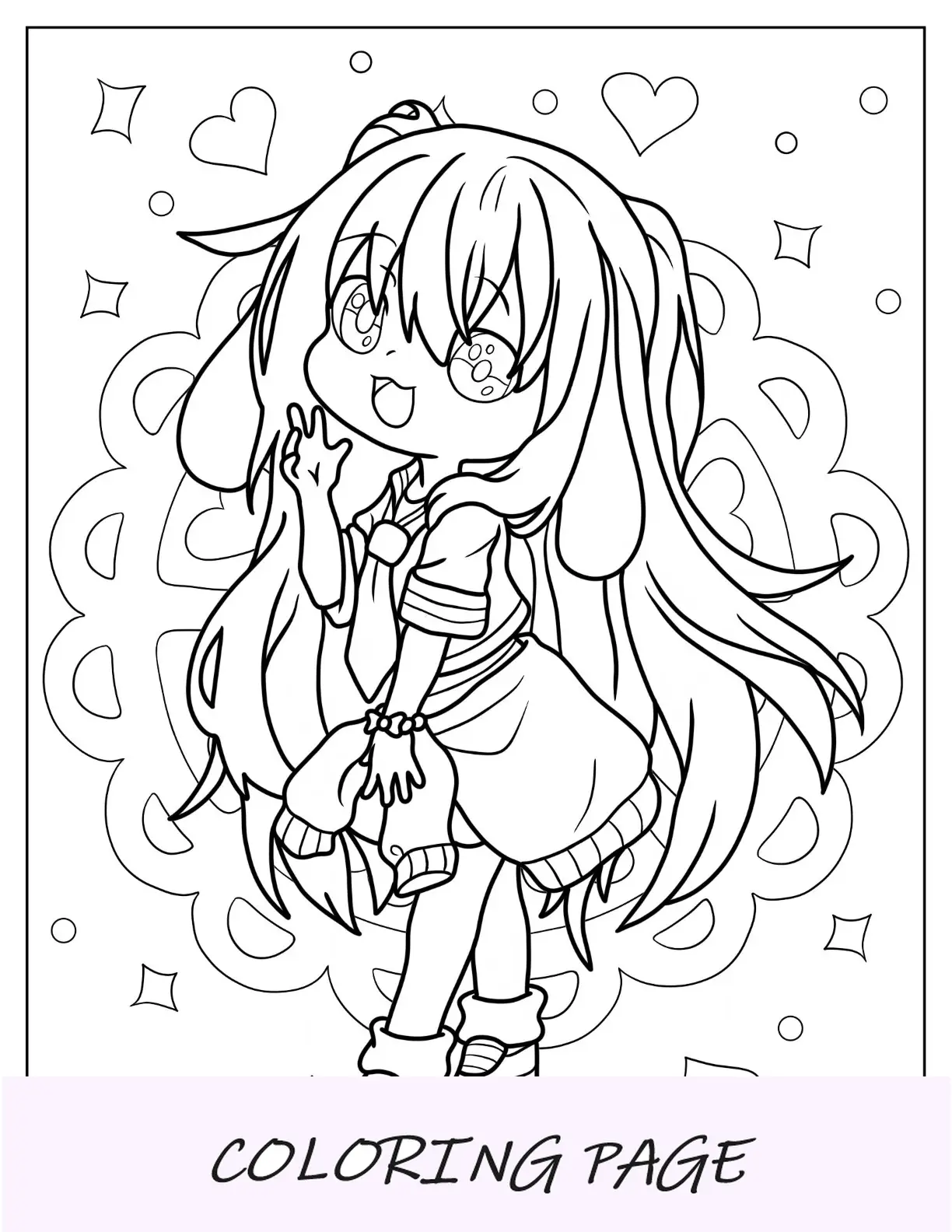 Dibujos Para Colorear Chibi De Hatsune Miku