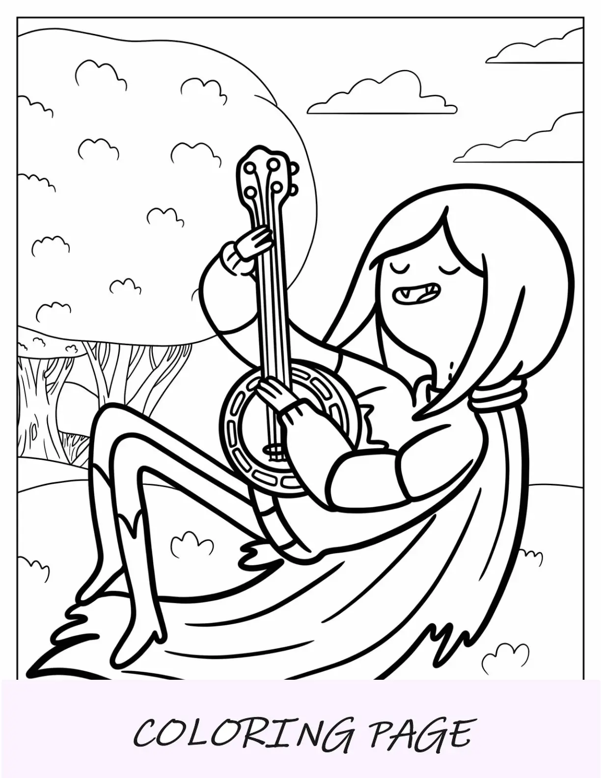 Hora De Aventuras Para Colorear Página De Jake El Perro Con Su Brazo Alrededor De Finn