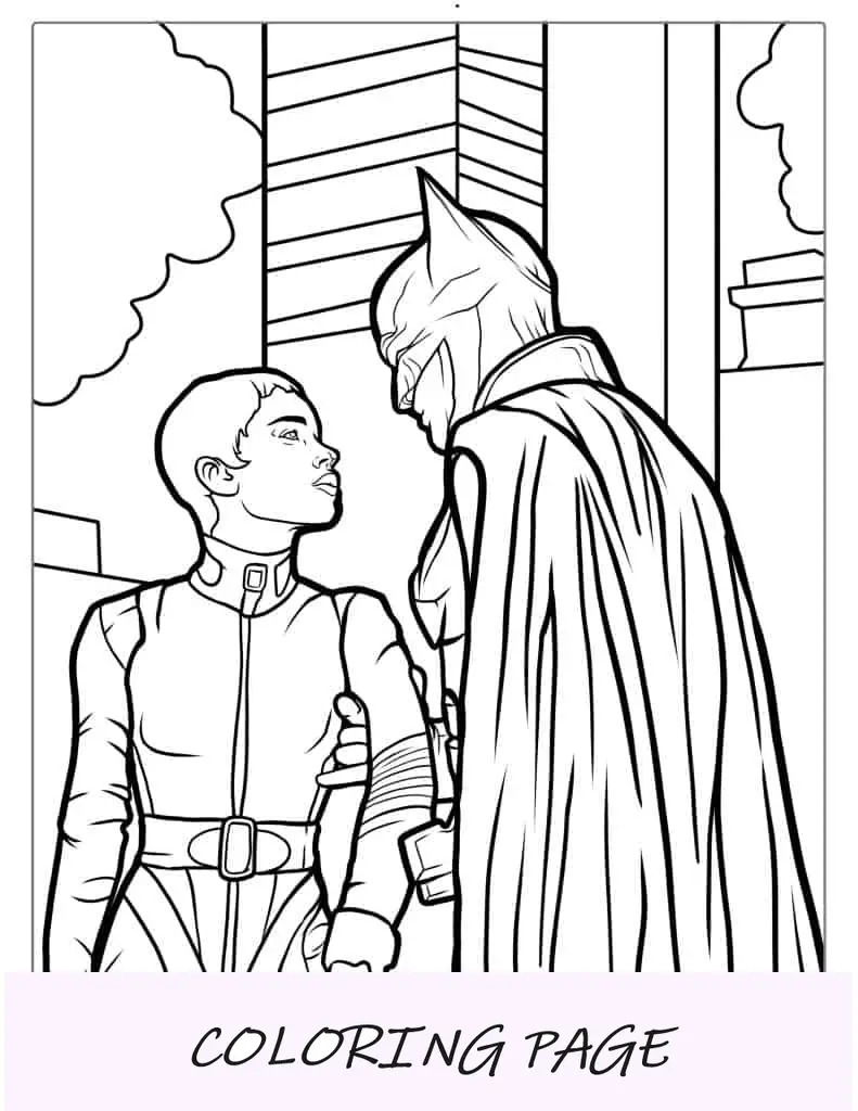Batman Vs Superman Para Colorear