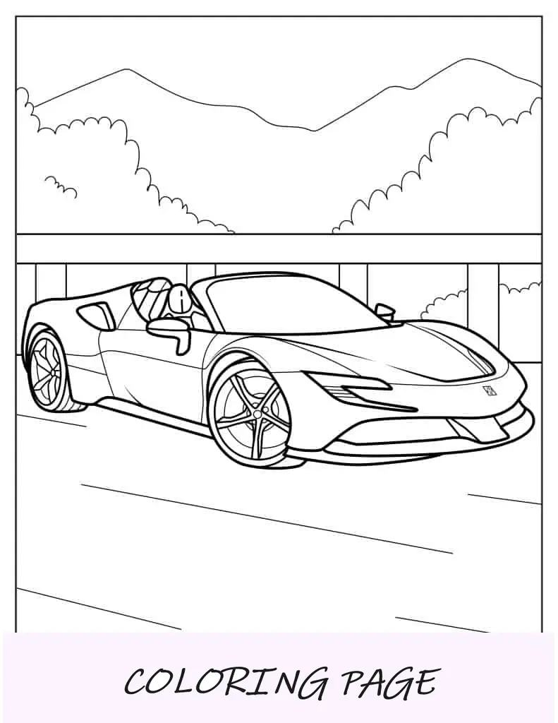 Ferrari conversível SF90 Spider