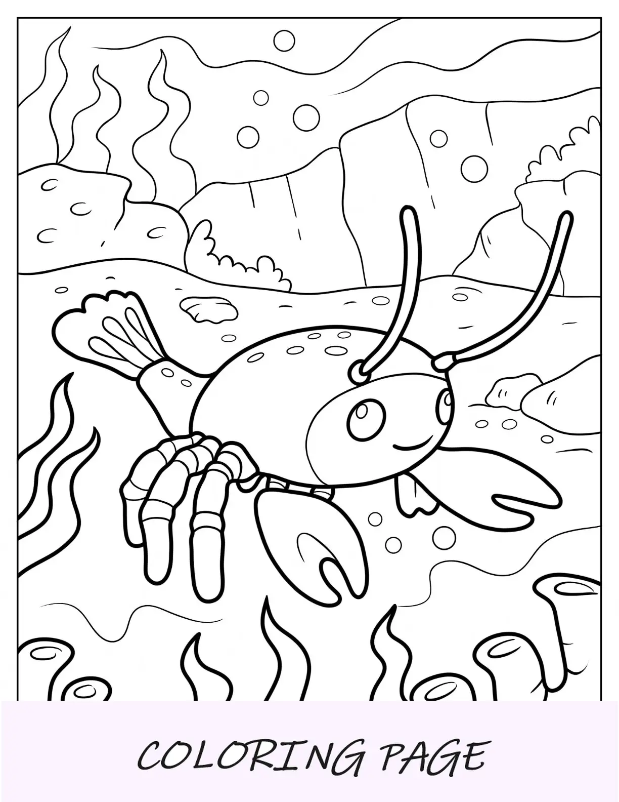 Página para colorir de octonautas do capitão Barnacle, Shellington e Vegimals