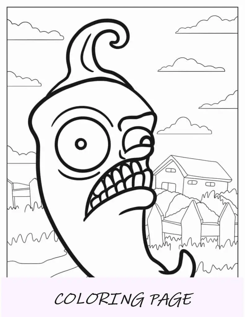 Jalapeño de Plants Vs Zombies