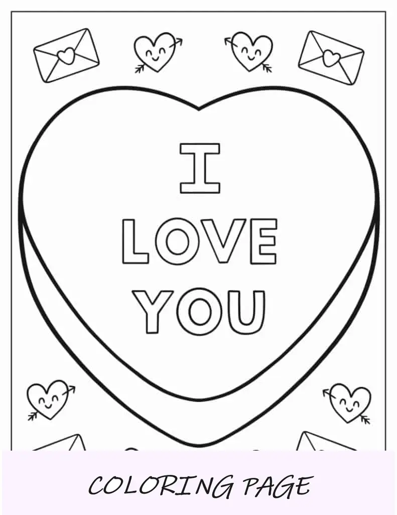 Corazones superpuestos con te amo dentro