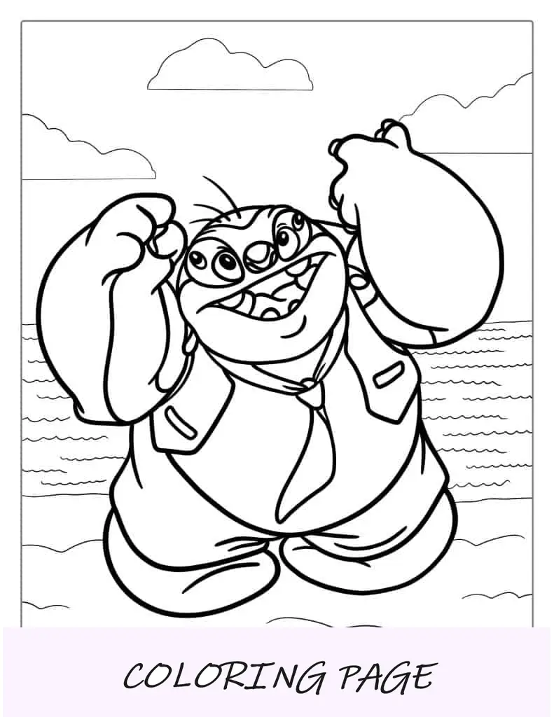 Página para colorir de Jumba Jookiba