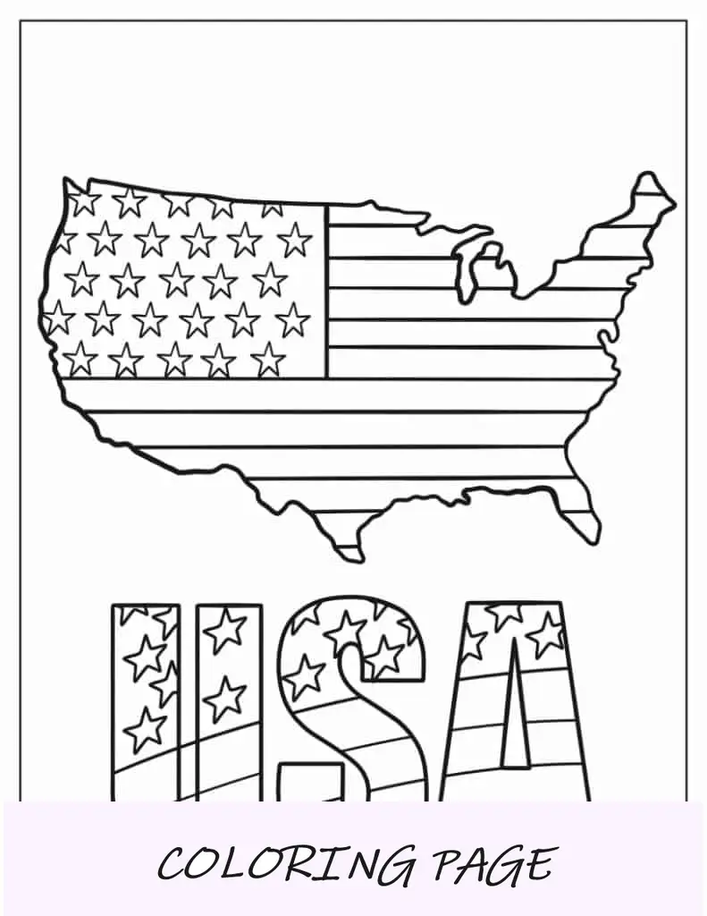 Bandiera degli Stati Uniti a forma di Nord America