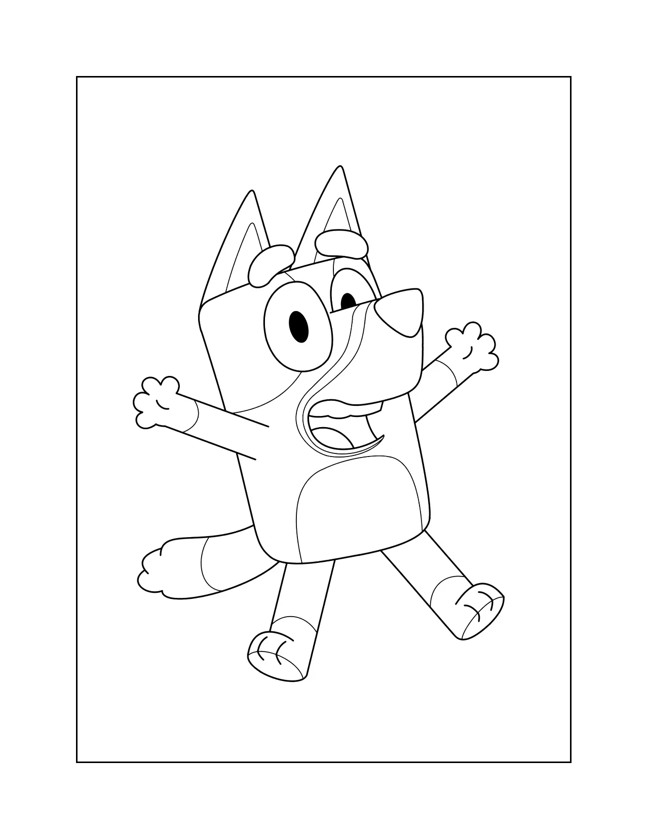 Bluey Coloring Pages
