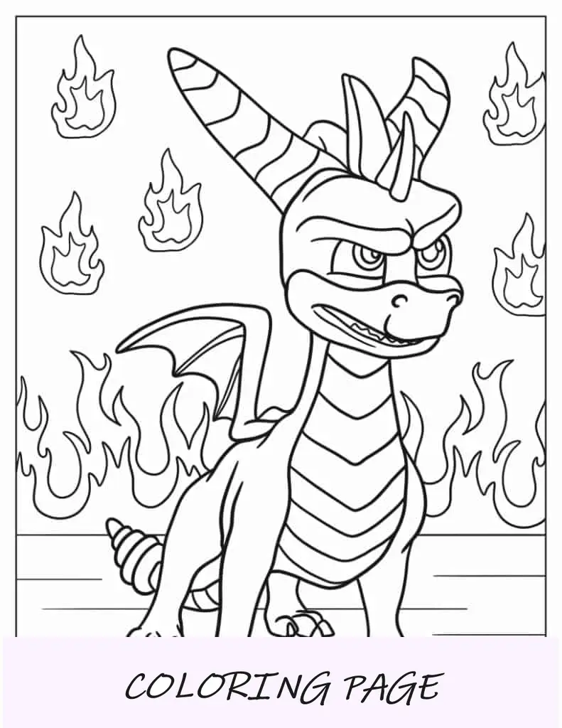 Charizard Dragão Pokémon para colorir