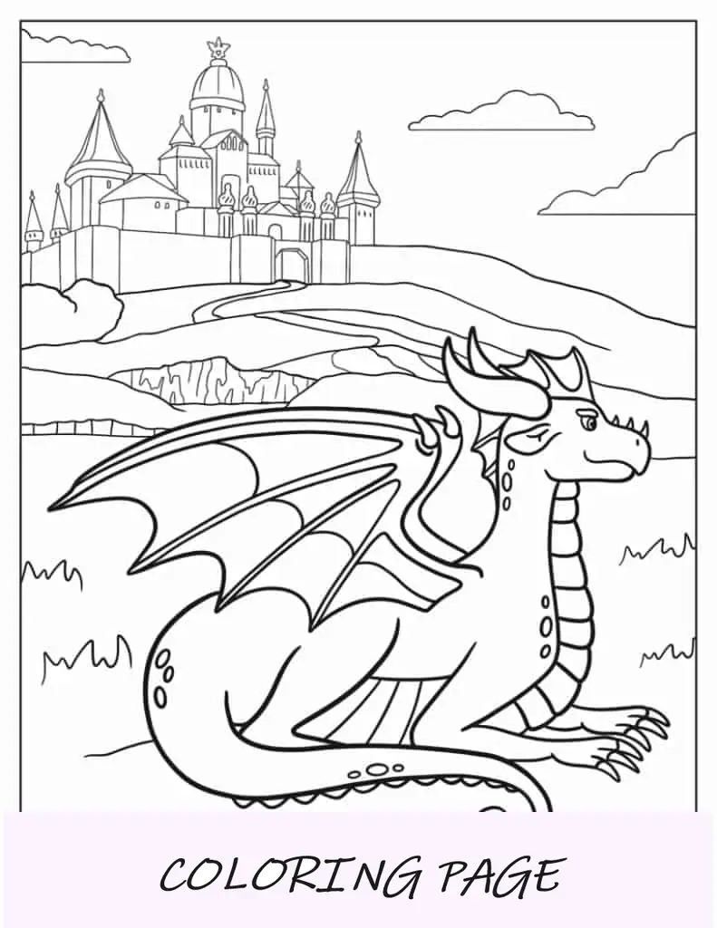 Dragão Mítico Detalhado