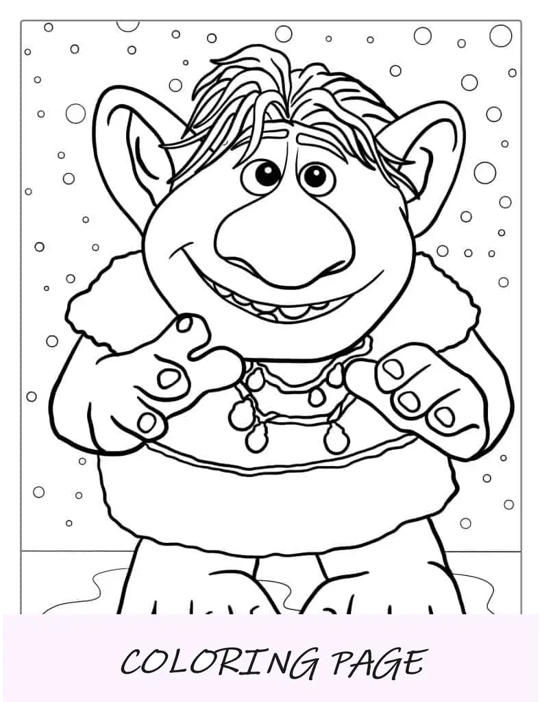 Desenho de Bulla Troll para colorir