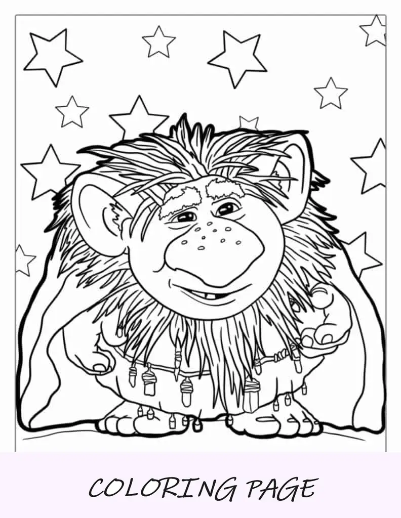 Pabbie Troll de Frozen a Color_