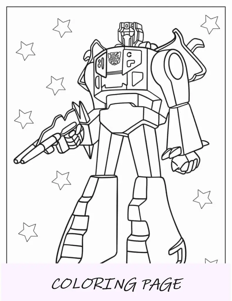 Grimlock de dibujos animados para niños en edad preescolar