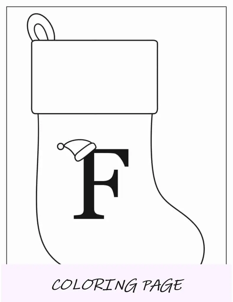 Modelo de meia letra G