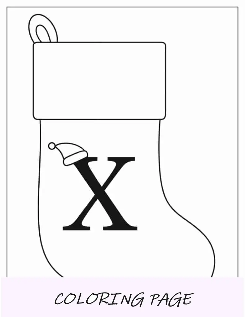 Modelo de meia letra Y