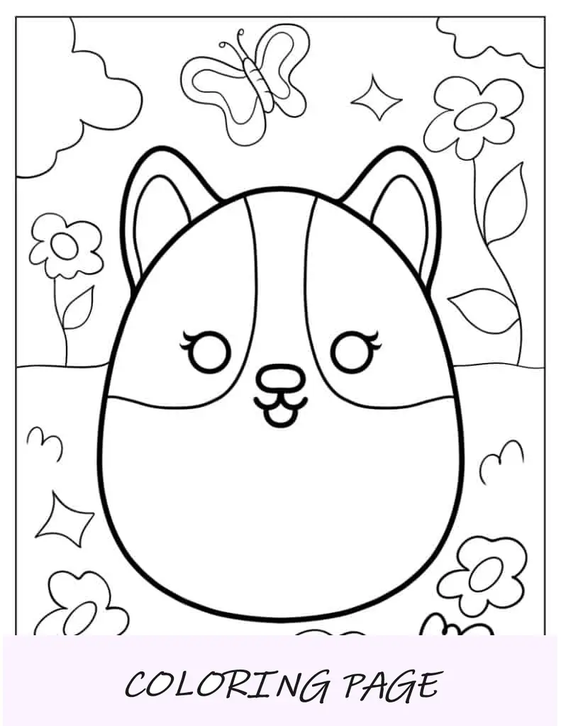 Regina O Corgi Squishmallow