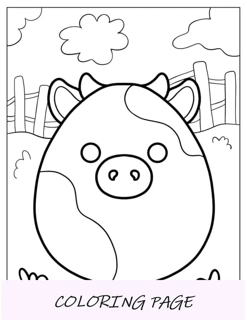 Ronnie, a vaca Squishmallow
