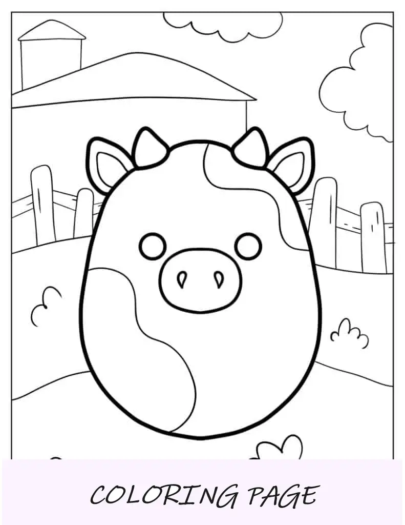 Patty, a vaca Squishmallow