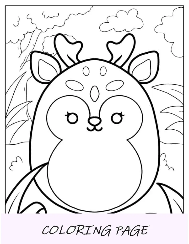 Dawn The Deer Squishmallow