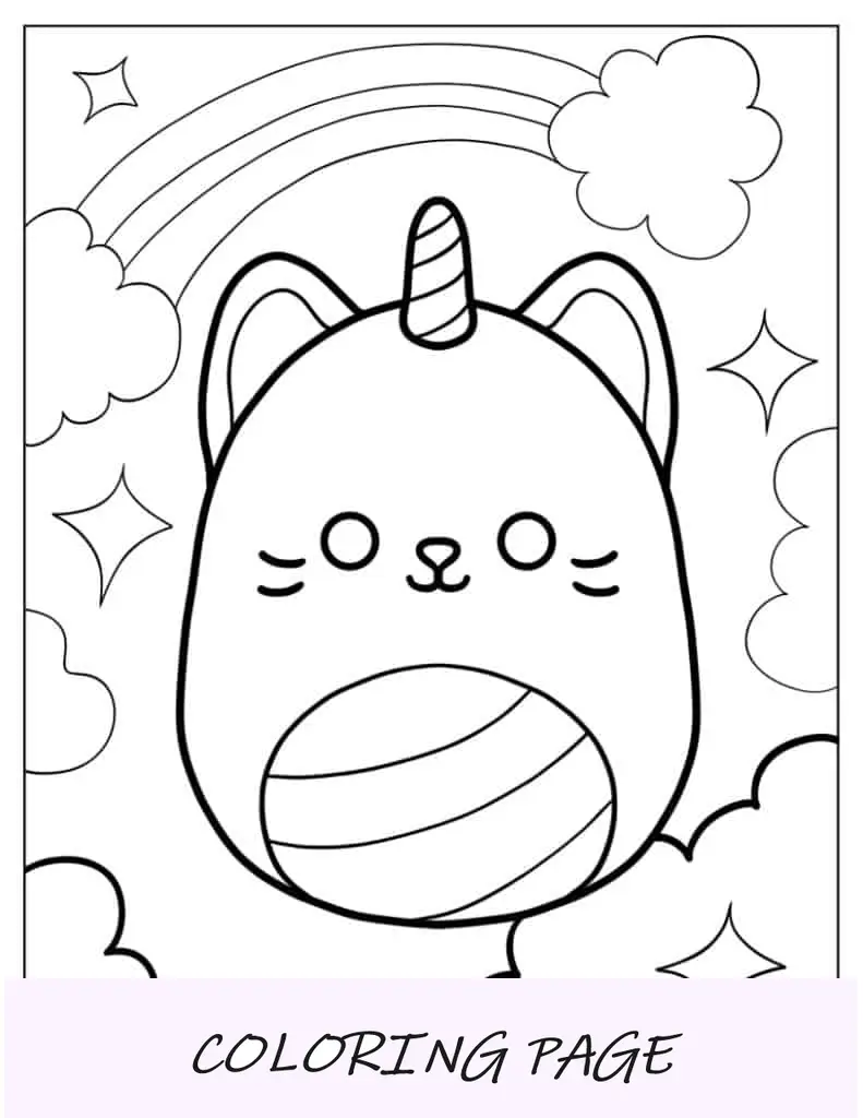 Ciena O Squishmallow Caticórnio