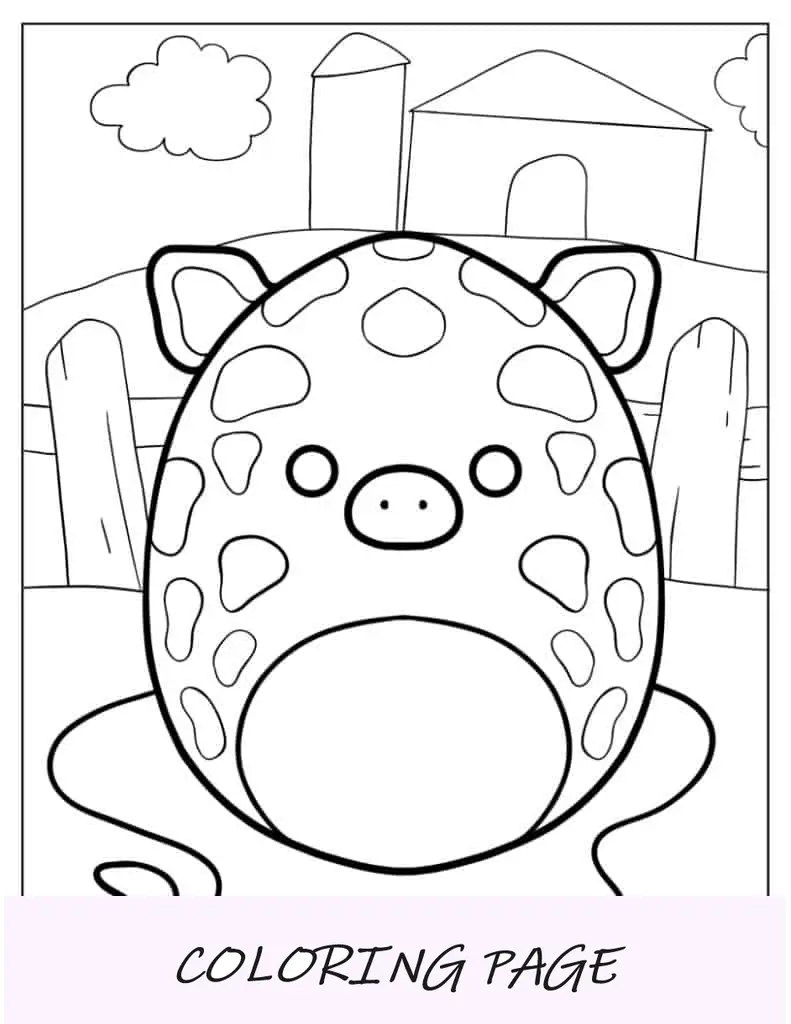 Rosie, a Porca Squishmallow