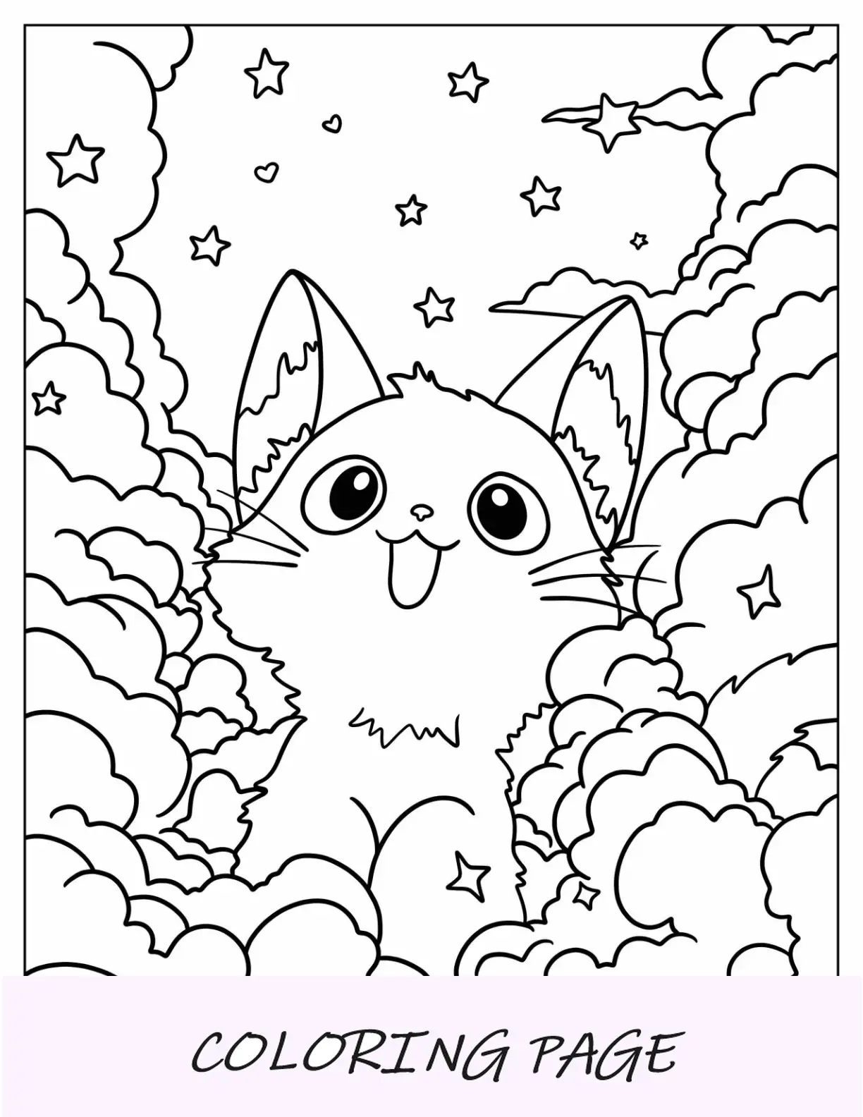 Sistema Solar Trippy com nave espacial e página para colorir estética de planetas