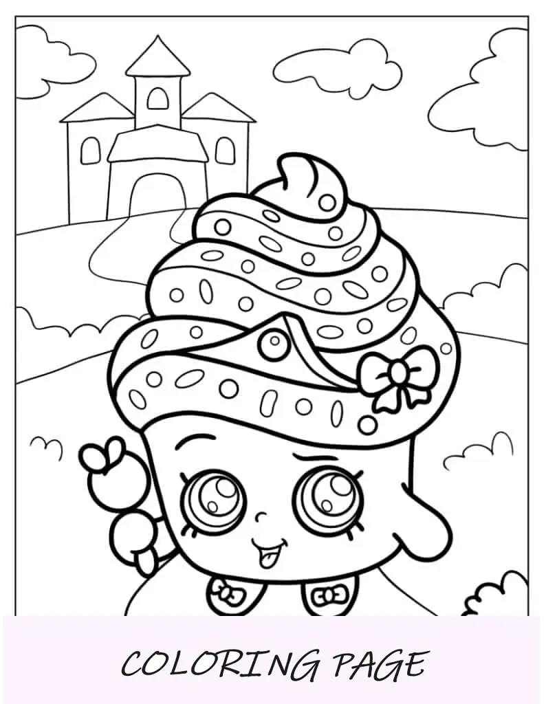Shopkins reina de la magdalena