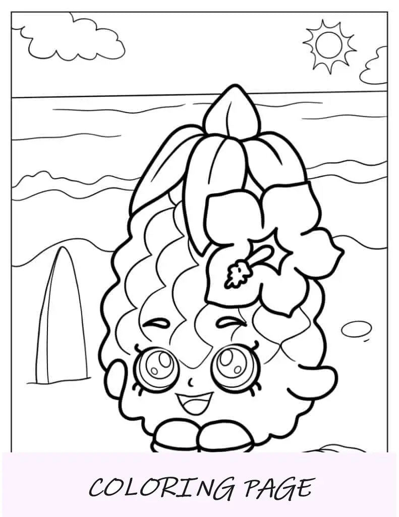 Shopkins triturador de piña