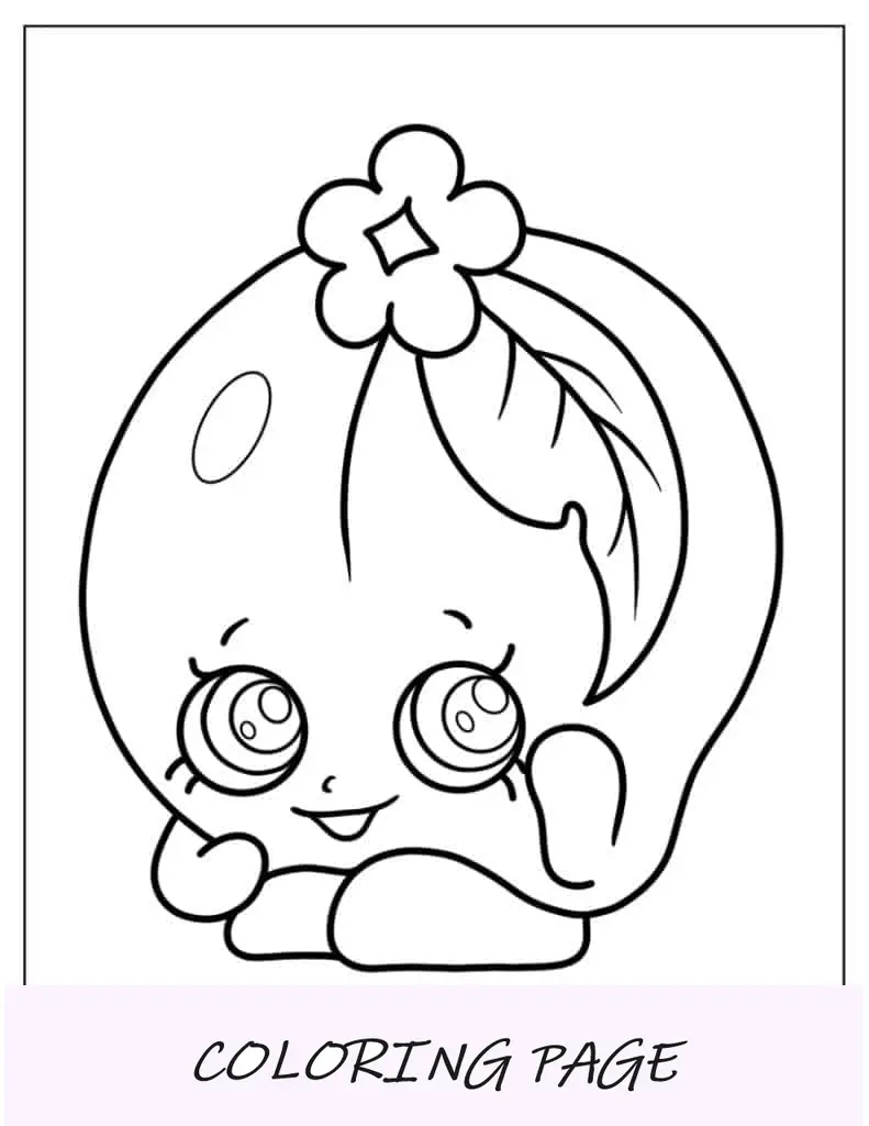 Shopkins melocotón