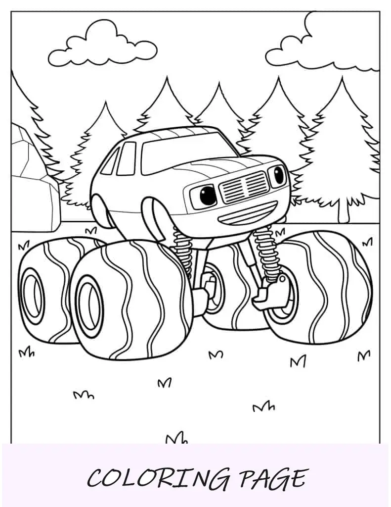 Pickle the Sidekick fofo para colorir