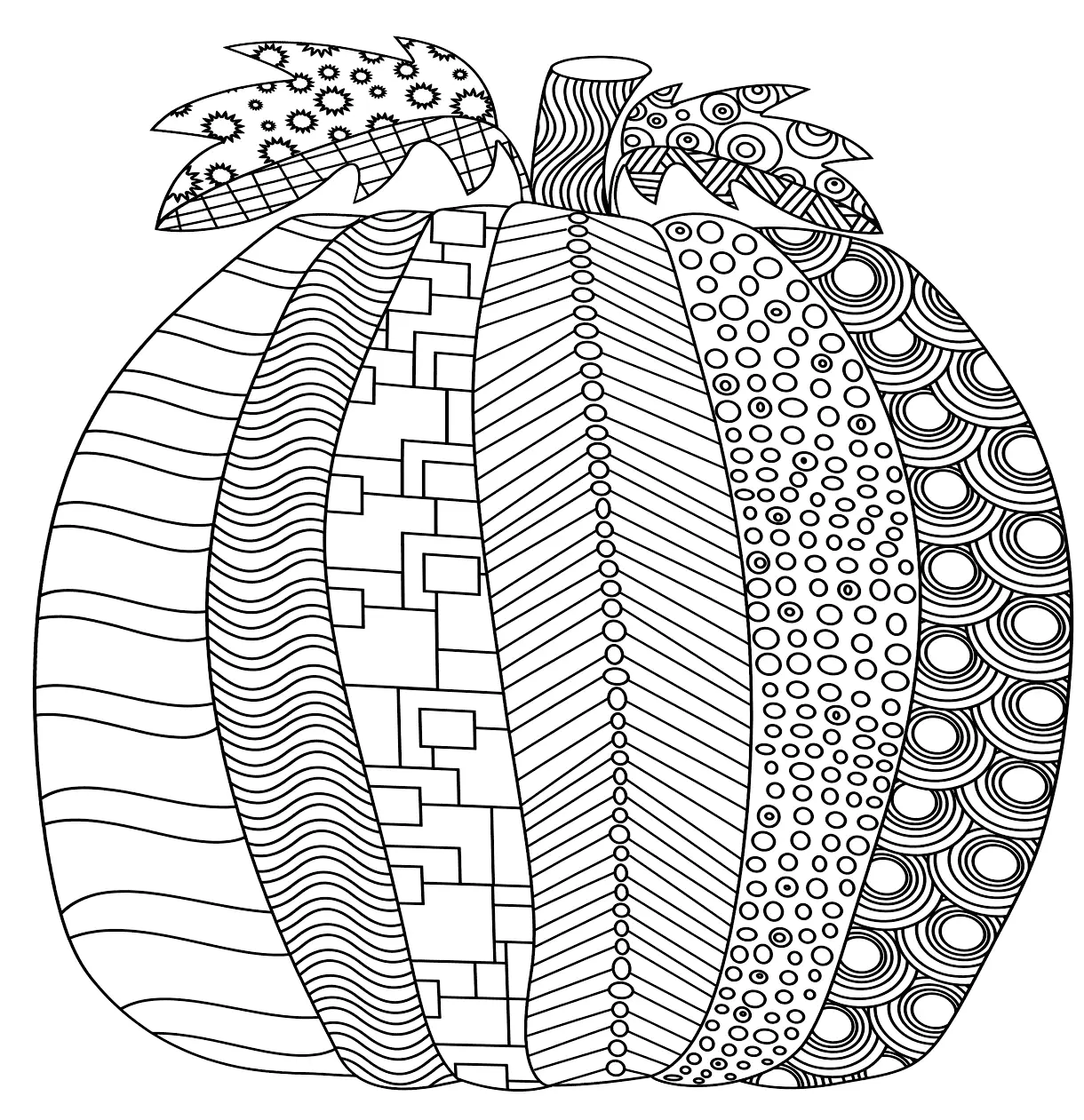 Printable Pumpkin Coloring Pages