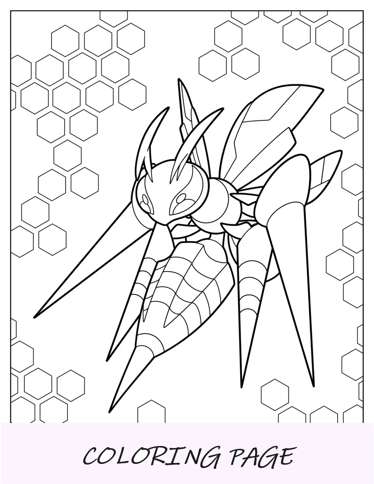 Mega Pokemon Pagina da colorare di Kawaii Mega Ampharos