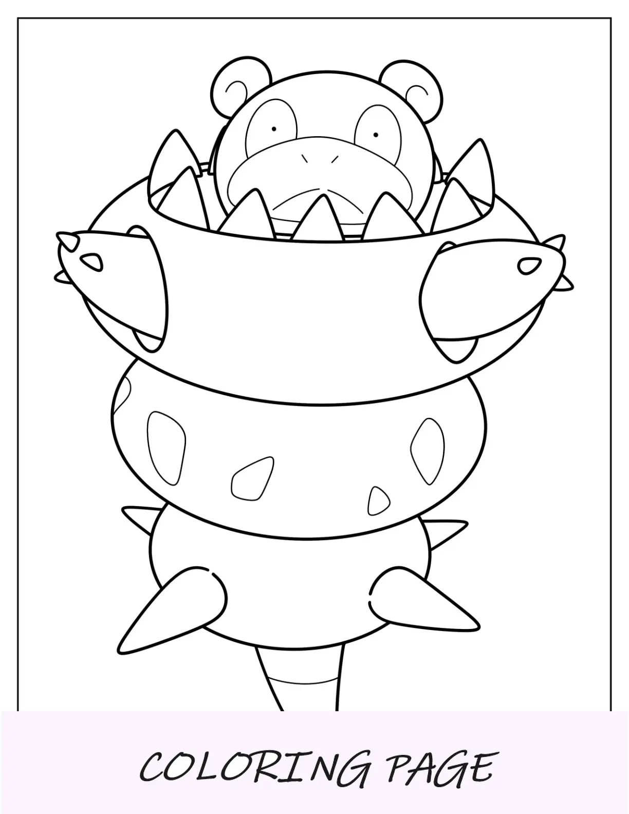 Mega Pokemon Pagina da colorare di Mega Tyranitar Roaring