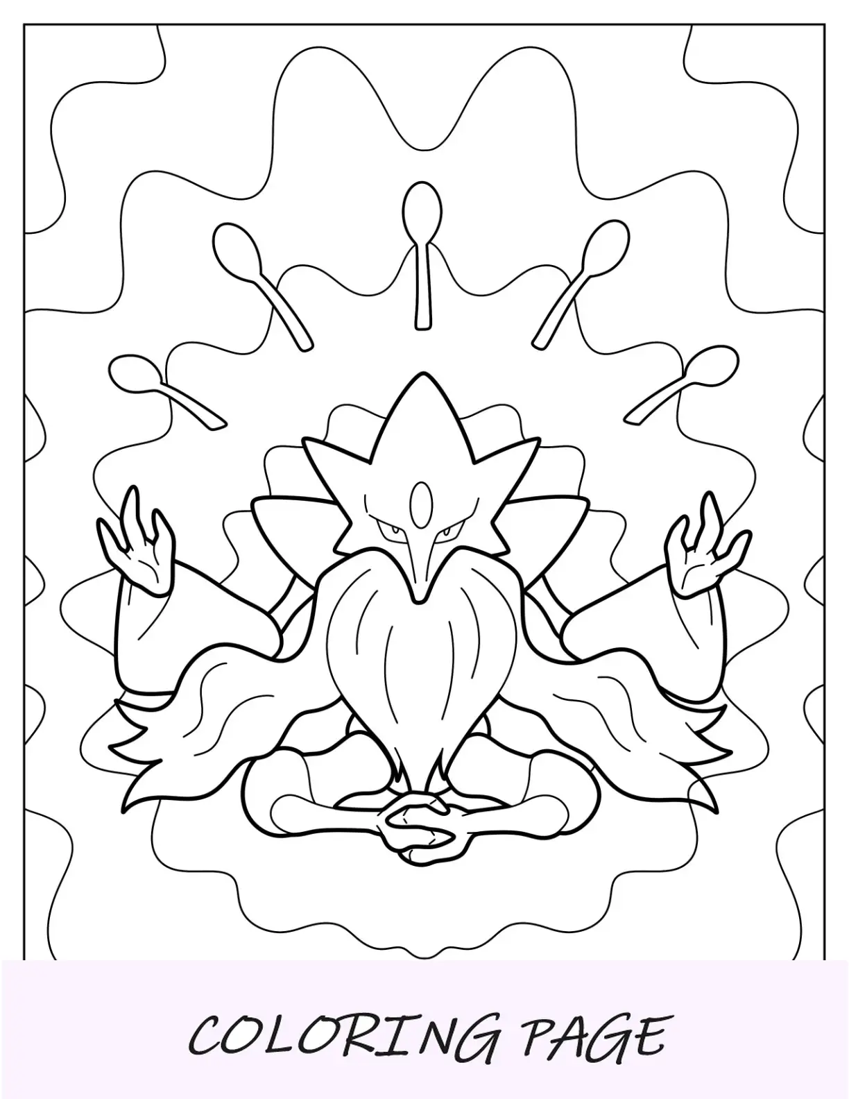 Mega Pokemon Pagina da colorare di Mega Aerodactyl che vola in aria
