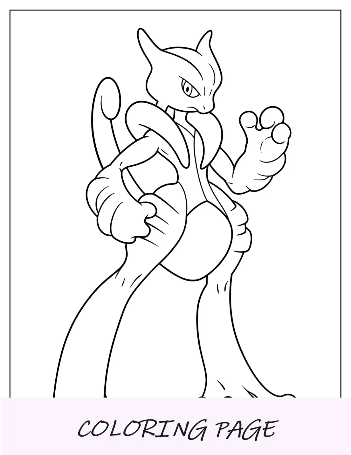 Mega Pokemon Pagina da colorare di Mega Rayquaza dettagliato che fluttua nell'aria