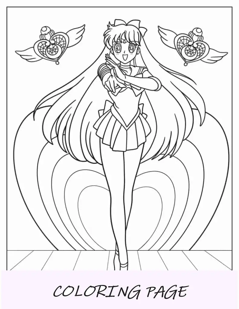 Sailor Star Maker Kou Taiki Malblatt