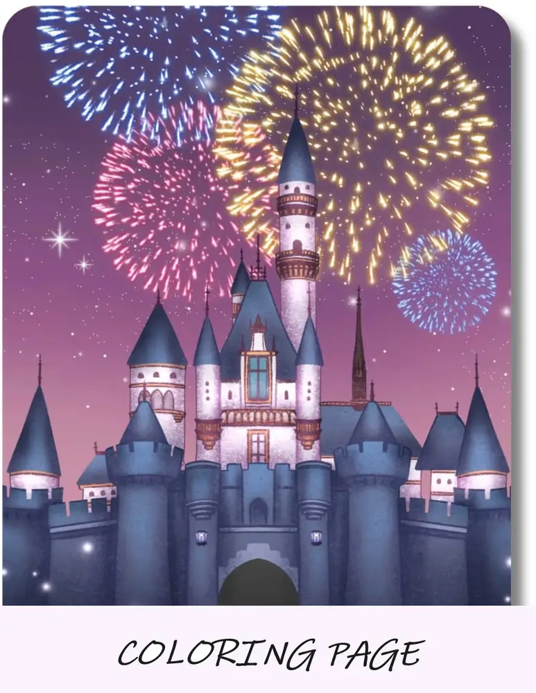 Páginas para colorir da Disney imagem de capa-min