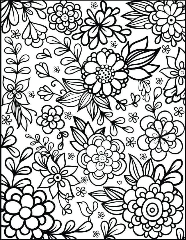 Detailed Coloring Pages For Teens
