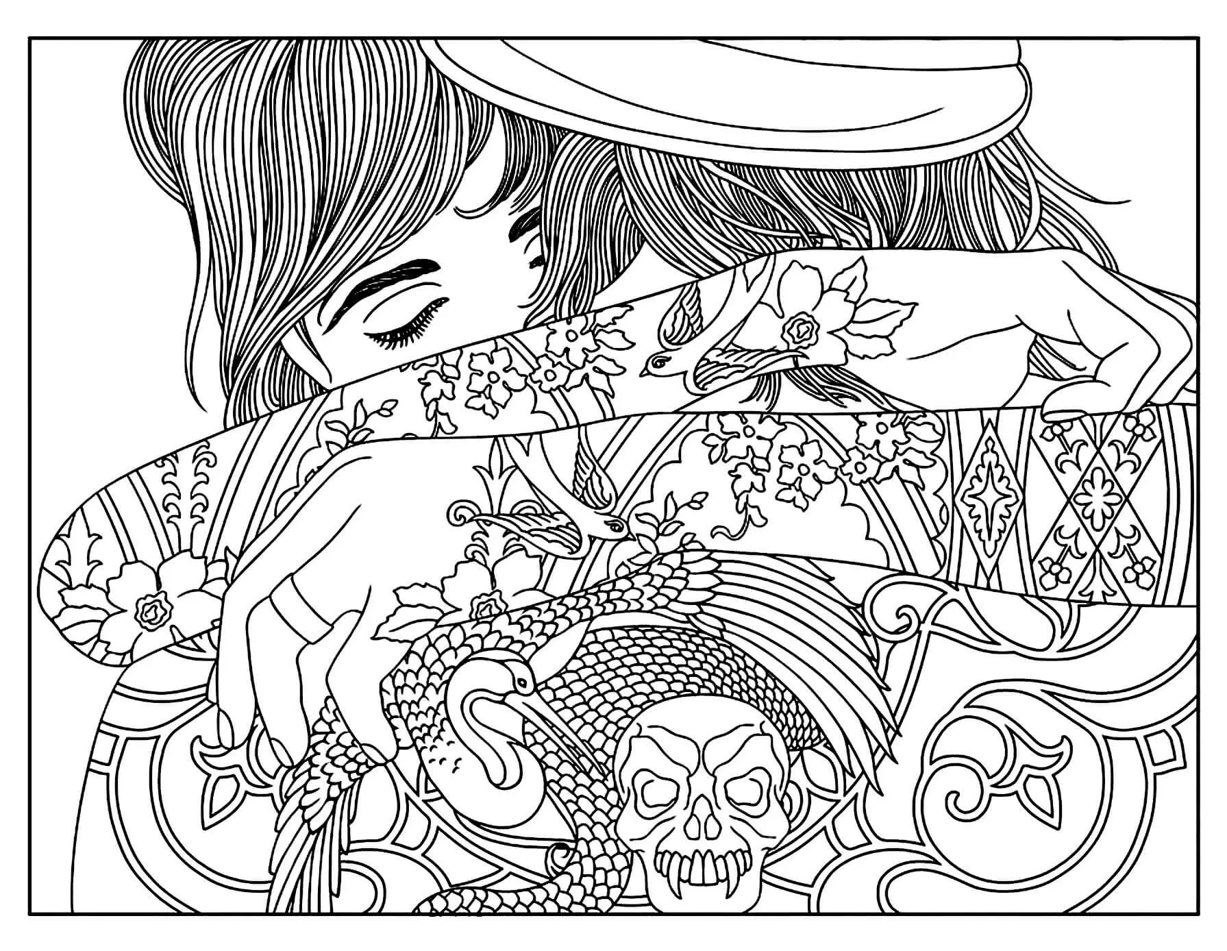 Titan Coloring Pages For Teens