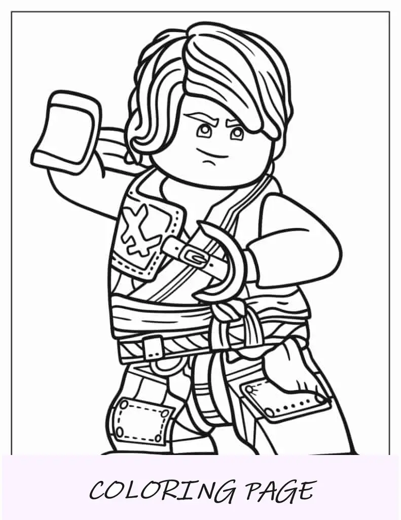 Lego Lloyd sorrindo
