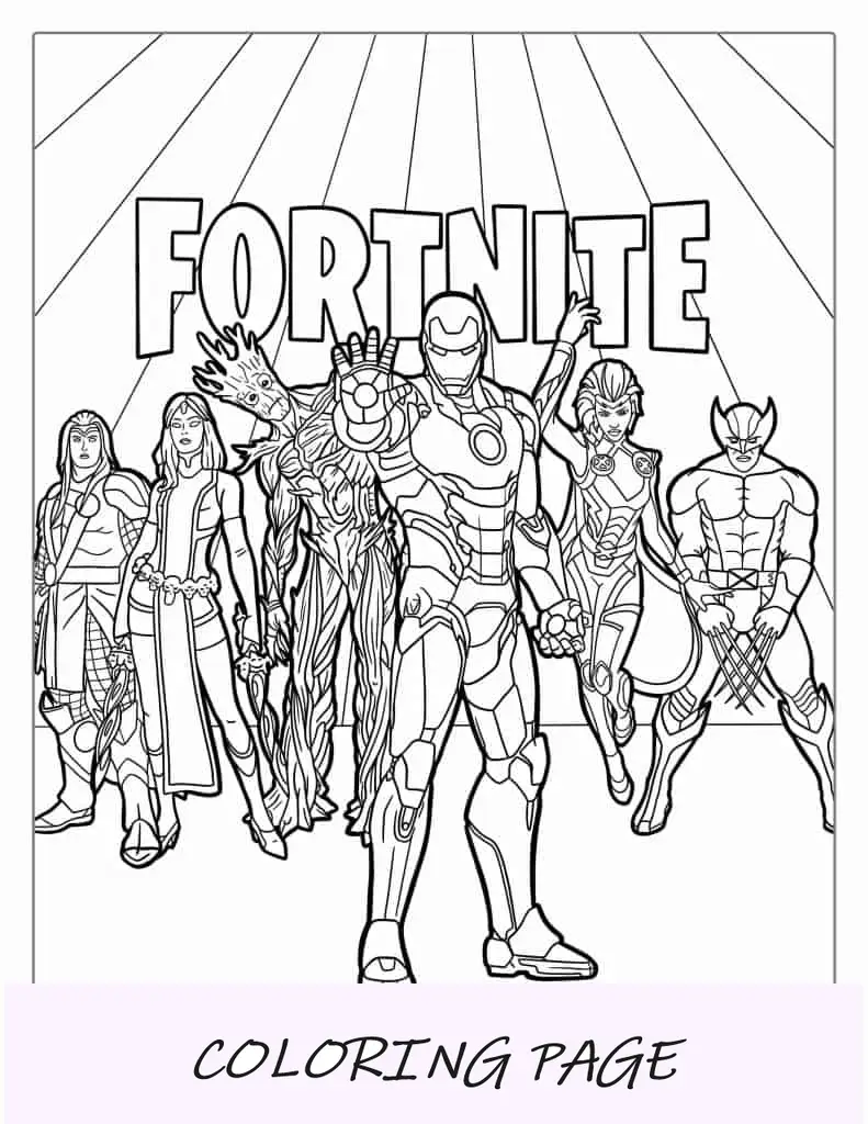 Marvel Fortnite con Iron Man, Groot y más