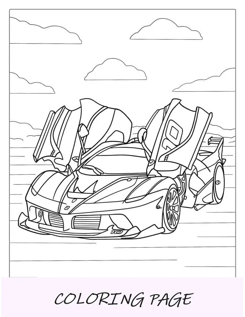Lamborghini corriendo en la pista